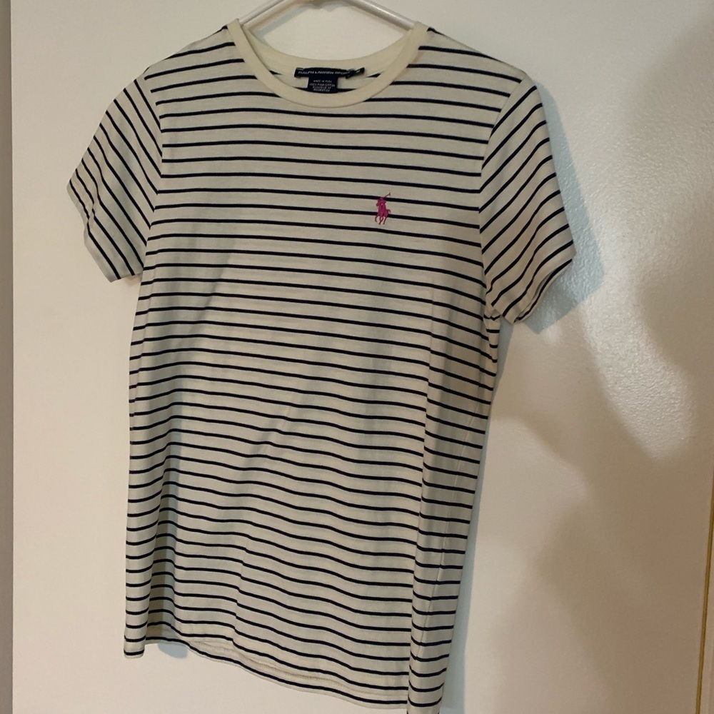 Polo striped tee